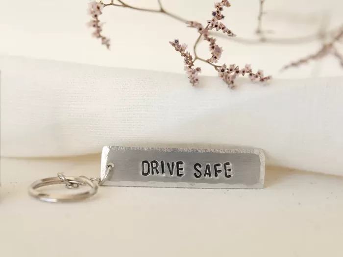 Obesek za ključe Drive Safe