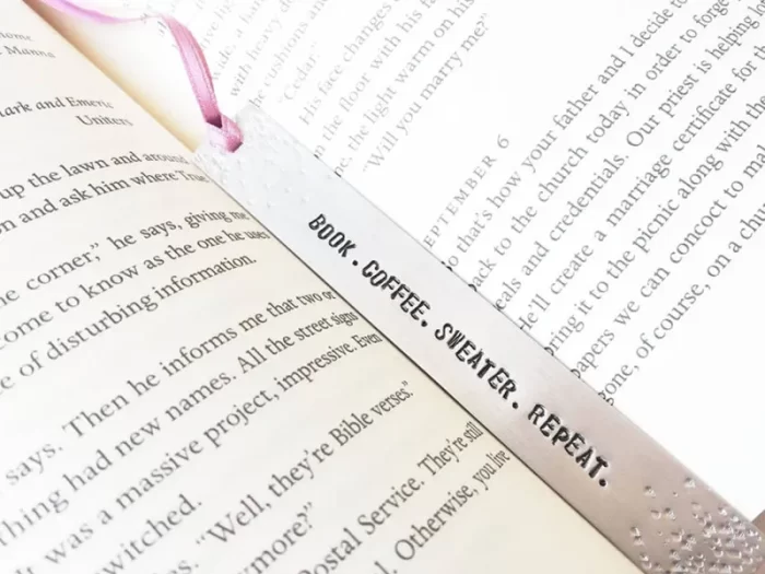 Personalizirano knjižno kazalo z napisom mini