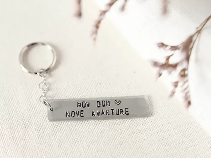 Obesek za ključe Nov dom ❤️ Nove avanture